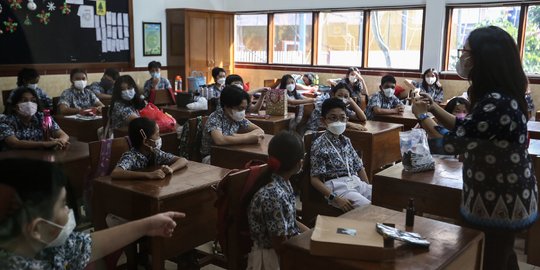 PPKM Level 1, Jabodetabek Terapkan Belajar Tatap Muka di Sekolah