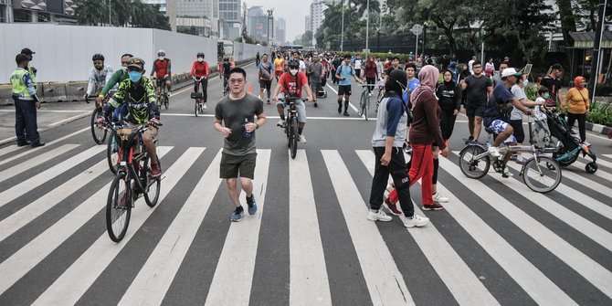 Catat, PKL Boleh Berjualan di Area CFD Jakarta Pekan Ini