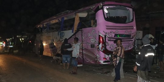 Sopir Bus Kecelakaan di Ciamis jadi Tersangka, Terancam 6 Tahun Penjara
