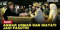 VIDEO: Ma'ruf Amin dan Andika Perkasa jadi Saksi Pernikahan Anwar Usman & Idayati