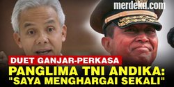 VIDEO: Respon Panglima TNI Andika Dijodohkan dengan Ganjar Buat Maju Pilpres 2024