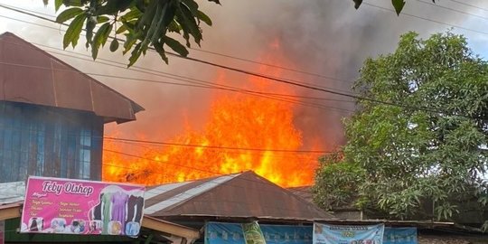 Kebakaran di Samarinda, Ratusan Orang Kehilangan Tempat Tinggal