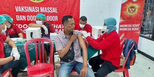 Kolaborasi BIN, PMI, dan IDI Percepat Vaksinasi Covid-19 di Bangka Belitung