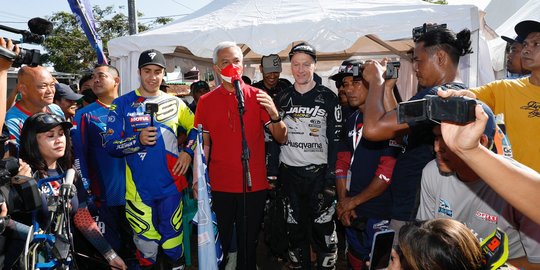Buka Event Trail di Cilacap, Ganjar Kenalkan Pariwisata Jateng ke Dunia