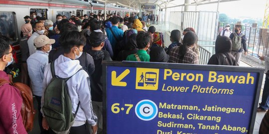 Ini Jadwal Feeder KRL dari Stasiun Manggarai, Urai Kepadatan di Jam Sibuk