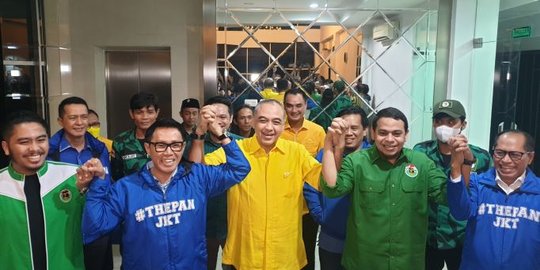 PAN, Golkar, dan PPP DKI Jakarta Kumpul Bahas Visi Misi dan Program KIB