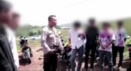 polisi temukan pelajar akan pesta miras