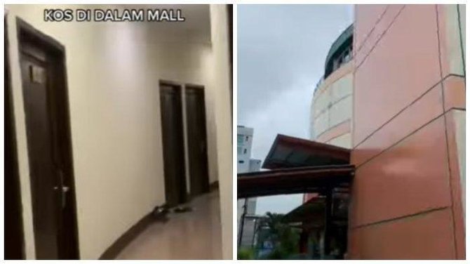kos kosan di dalam mall