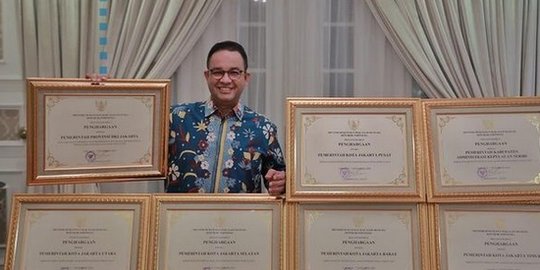 Anies Bangga Pemprov DKI Raih WTP 5 Kali Berturut-turut: Ini Bersejarah