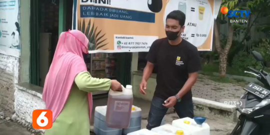 Aksi Inspiratif Warga Cilegon untuk Jaga Lingkungan, Buka Usaha Minyak Jelantah