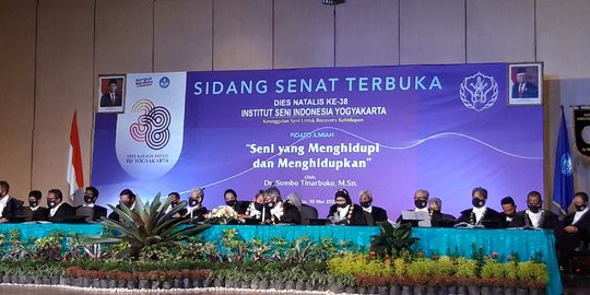 Dies Natalis Ke-38, Rektor ISI Yogyakarta Sebut Seni Jadi Alat Pemulihan saat Pandemi