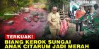 VIDEO: Ternyata Ini Biang Kerok Sebabkan Air Sungai Anak Citarum Berubah Merah