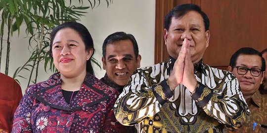 Prabowo soal Duet dengan Puan di 2024: Kita Lihat Perkembangan