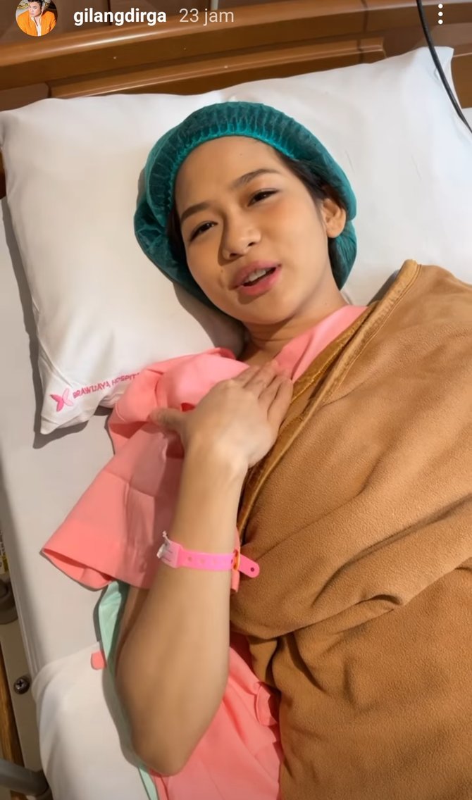 lahirkan anak laki laki intip momen persalinan istri gilang dirga yang penuh haru