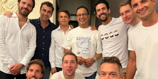 Jelang Race 4 Juni di Ancol, Anies Baswedan Menjamu Para Pembalap Formula E