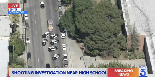 Siswa SMA di Los Angeles Ditembak di Luar Sekolahnya