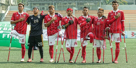 Lolos ke Piala Dunia 2022, Ini Deretan Fakta Timnas Sepak Bola Amputasi Indonesia