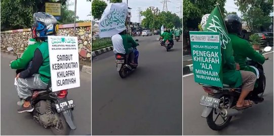 Selain di Cawang, Densus 88 Usut Motif Konvoi Motor Beratribut Khilafah di Daerah