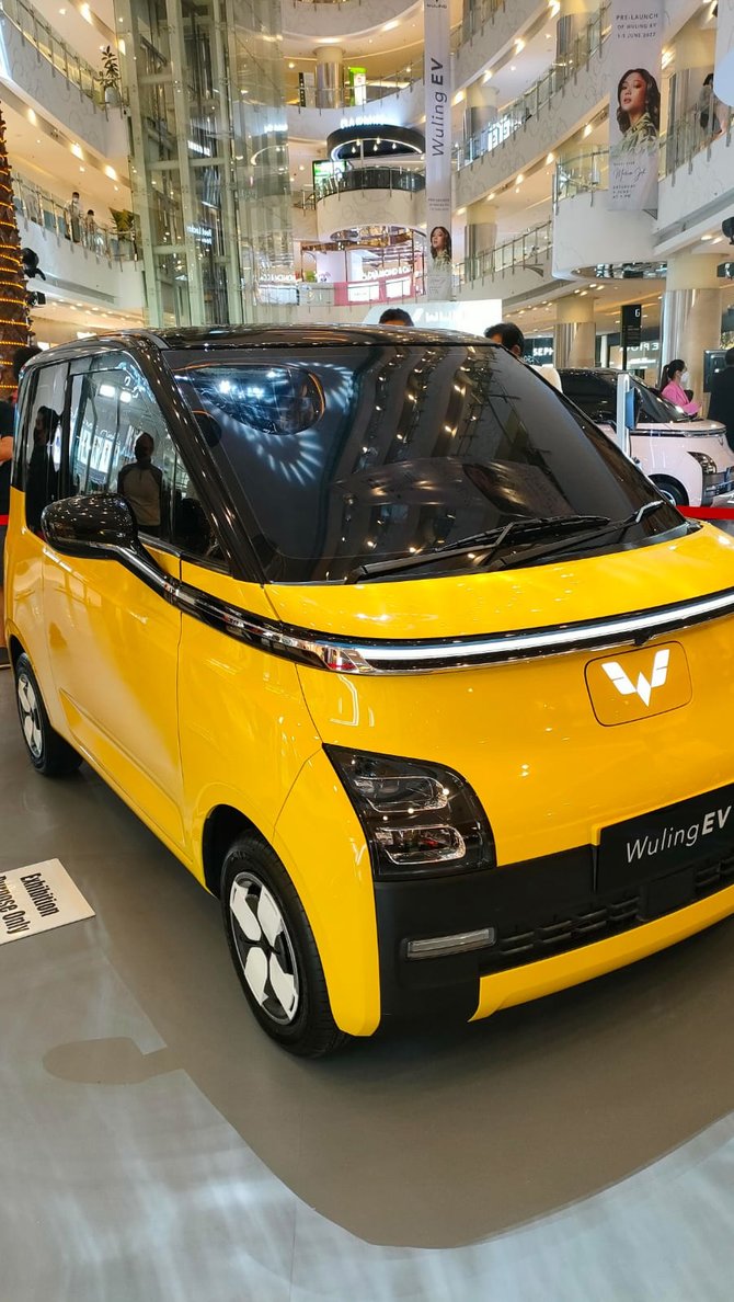 mobil listrik mini wuling ev