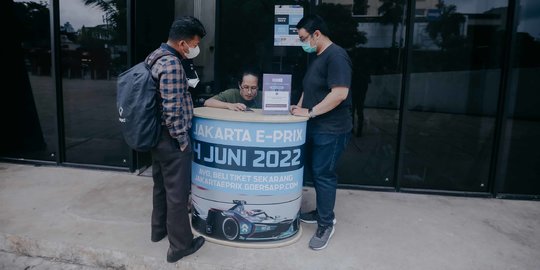 Penukaran Tiket Formula E Dapat Dilakukan di Tiga Lokasi Ini