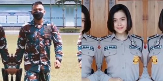 Kisah Asmara Anggota TNI & Satpam Cantik, Ini Potretnya Pakai Seragam Dinas Berduaan