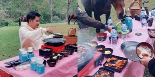 Pria Niat Piknik Estetik di Tengah Kebun ini Apes, Ini yang Terjadi
