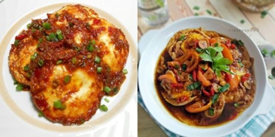 Resep Kreasi Olahan Telur Ceplok Berbumbu, Lezat dan Mudah Dibuat