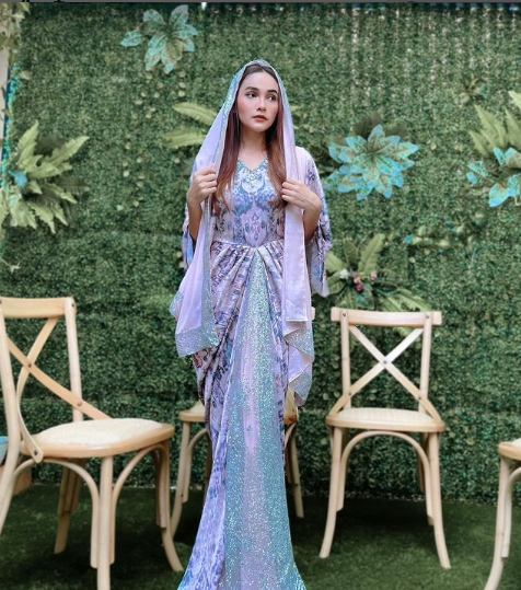 tampil beda intip potret dafina jamasir pemain kisah nyata dalam balutan hijab