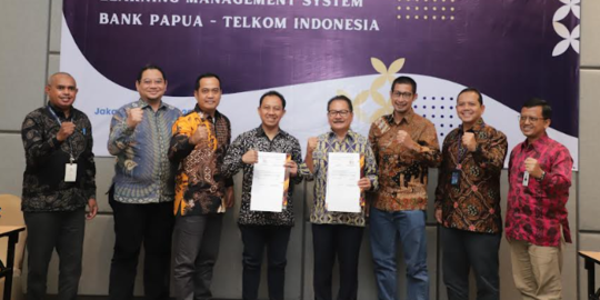 Tingkatkan Kompetensi SDM, Bank Papua Manfaatkan Aplikasi LMS dari Telkom