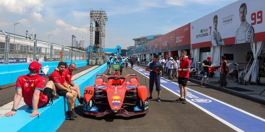 Pemegang Tiket VIP Formula E 2022 Diantar Bus Royaltrans dari JIEXpo ke Ancol