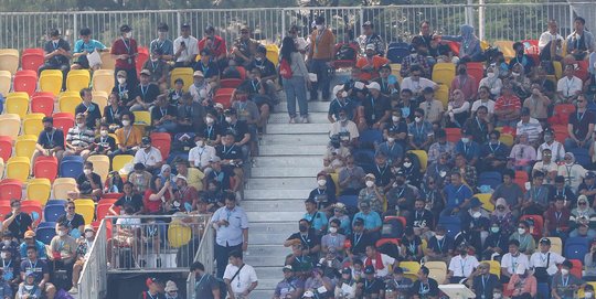 Penonton Formula E Jakarta Mulai Berdatangan