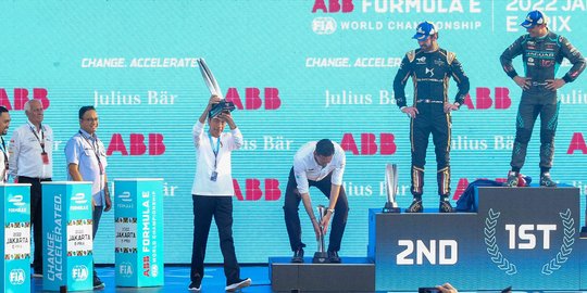Puji Jakarta E-Prix 2022, Jokowi Berharap Lebih Banyak Ajang Serupa Formula E