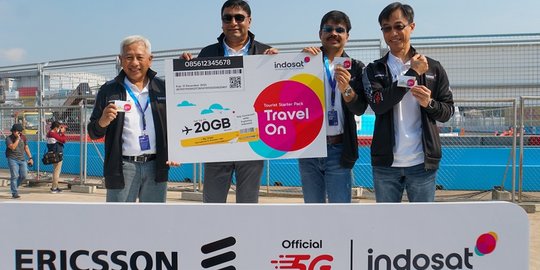 Official 5G Partner Jakarta e-Prix, IOH Rilis Kartu Perdana TravelOn untuk Wisatawan
