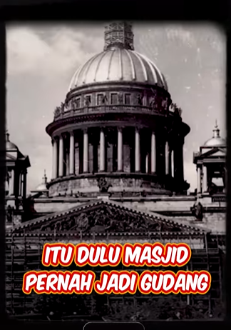 masjid di rusia berisi kaligrafi ayat kursi dari jepara