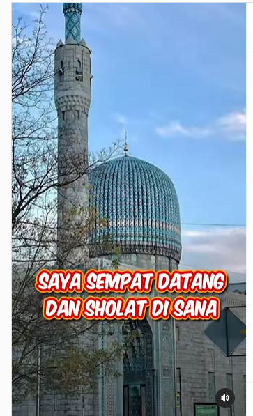 masjid di rusia berisi kaligrafi ayat kursi dari jepara