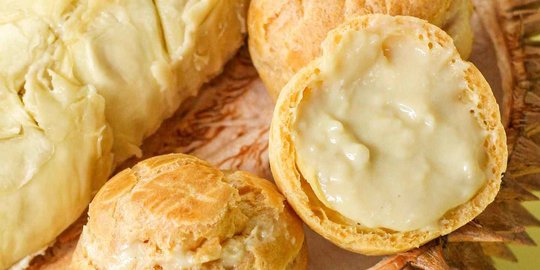 Pecinta Durian di Jakarta Wajib Merapat, Kue Sus Durian Ini Lezatnya Begitu Memikat