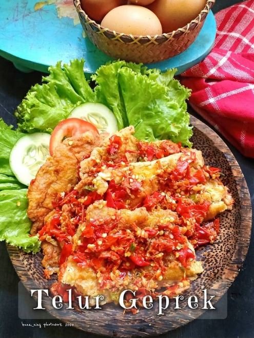 resep telur geprek