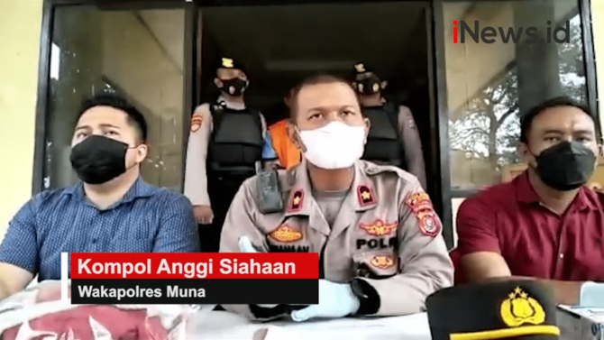 polisi cium tangan dan minta maaf ke pelaku pencabulan