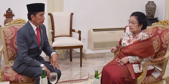 Ini Isi Pembicaraan Empat Mata Jokowi dan Megawati di Istana