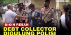 VIDEO: Detik-Detik Polisi Gulung Habis Debt Collector Meresahkan Warga di Cengkareng