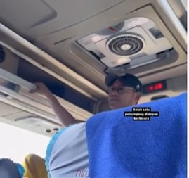 ada kotoran manusia jatuh bus ini ditahan oleh keamanan spbu 039ngaku deh039