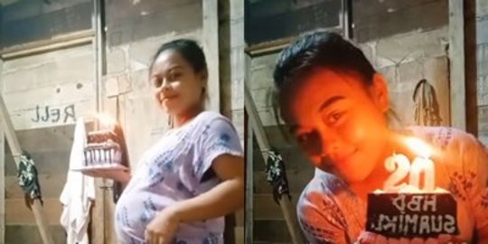 Ibu Hamil Ini Siapkan Kejutan Ultah Sederhana untuk Suami, Jadi Surprise Pertama