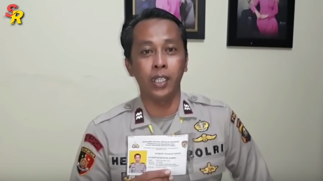 lama tak terlihat ini tugas baru ipda heri gondrong