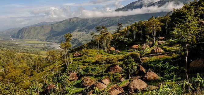 wisata alam papua