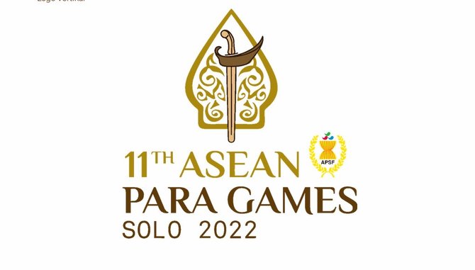 logo dan maskot asean para games solo 2022