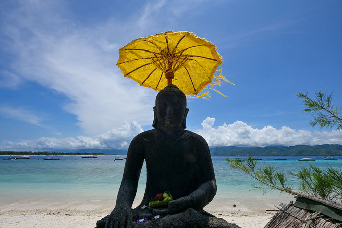 gili trawangan dihantam pandemi covid 19