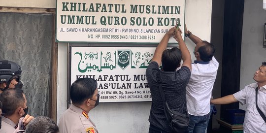 2 Orang Diduga Tokoh Khilafatul Muslimin Ditangkap di Bekasi dan Medan