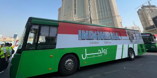 204 Bus Shalawat Siap Layani Jemaah di Makkah, Cek Rute dari Warna Stikernya