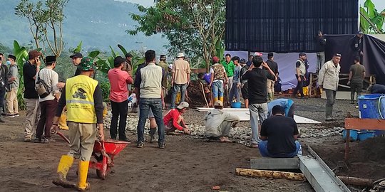 50 Tenaga Harian Dikerahkan untuk Bantu Menyiapkan Makam Eril