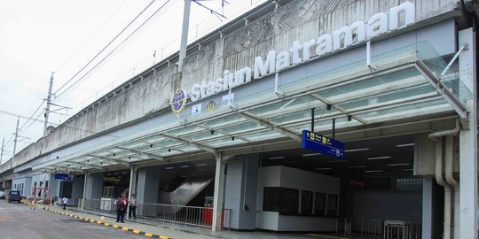 Stasiun Matraman Bersiap untuk Dioperasikan